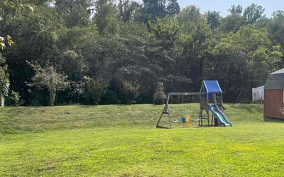 Photo of Simone S.'s yard after getting lawn care in Greensboro, NC