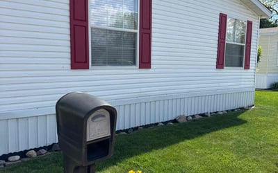 Photo of Natalie M.'s yard after getting lawn care in Blackwood, NJ