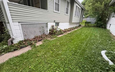 Photo of Donna S.'s yard after getting lawn care in Black Mountain, NC