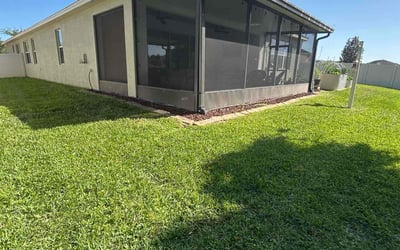 Photo of Neka P.'s yard after getting lawn care in Lithia, FL