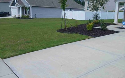 Photo of Sheliah B.'s yard after getting lawn care in Southport, NC