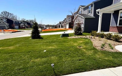 Photo of Priscilla S.'s yard after getting lawn care in Highland, MI