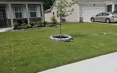 Photo of Vickie S.'s yard after getting lawn care in Puyallup, WA