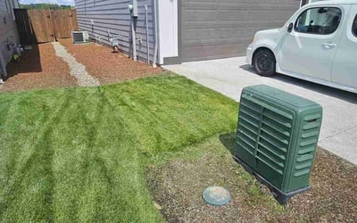 Photo of Melissa D.'s yard after getting lawn care in Albany, OR