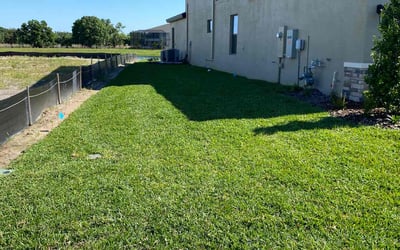 Photo of Chrissy R.'s yard after getting lawn care in Lithia, FL