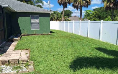 Photo of Clint T.'s yard after getting lawn care in Blanchard, OK
