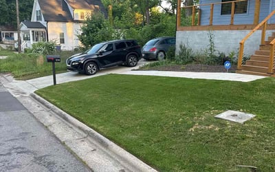 Photo of Fernando L.'s yard after getting lawn care in Voorhees, NJ