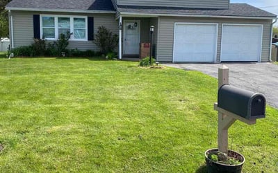 Photo of Dennis S.'s yard after getting lawn care in Islip, NY