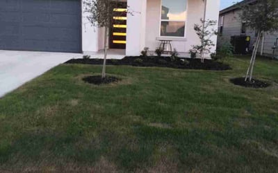 Photo of Ether T.'s yard after getting lawn care in Comfort, TX