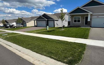 Photo of Roberta M.'s yard after getting lawn care in Lakeville, MN