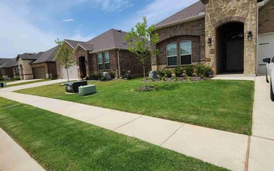 Photo of Caylan M.'s yard after getting lawn care in Springfield, OR