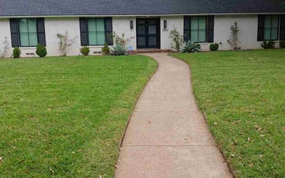 Photo of Jennifer T.'s yard after getting lawn care in Dallas, TX