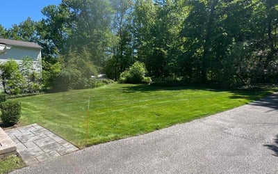 Photo of Amber R.'s yard after getting lawn care in Madison, OH