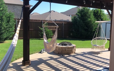 Photo of Joshua B.'s yard after getting lawn care in Ashland, OR
