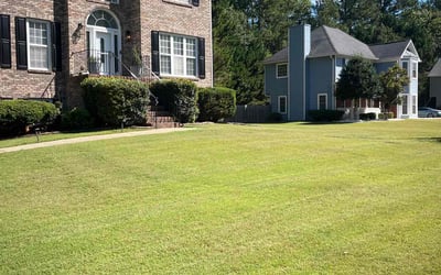 Photo of Eun K.'s yard after getting lawn care in Acworth, GA