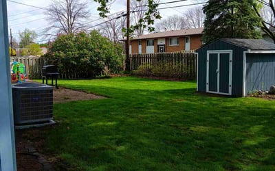 Photo of Cathleen M.'s yard after getting lawn care in Stillwater, MN