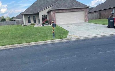 Photo of Cristy S.'s yard after getting lawn care in Prairieville, LA