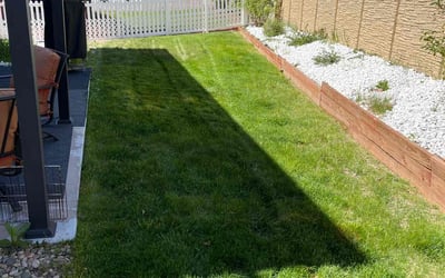 Photo of Branda L.'s yard after getting lawn care in Woodland Park, CO