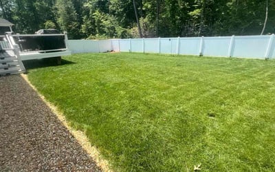 Photo of Kimberly L.'s yard after getting lawn care in Stafford, VA