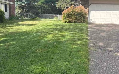 Photo of Nathan O.'s yard after getting lawn care in Galloway, OH