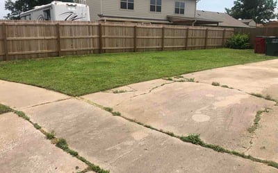 Photo of Francisco M.'s yard after getting lawn care in Aloha, OR