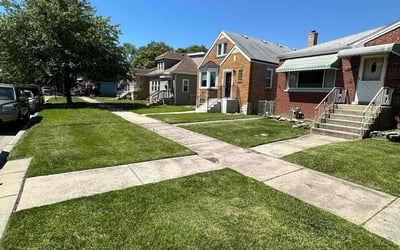 Photo of Mary V.'s yard after getting lawn care in Berwyn, IL