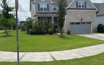 Photo of Martha C.'s yard after getting lawn care in Kenly, NC