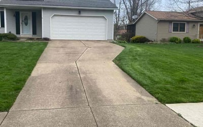 Photo of Daniel E.'s yard after getting lawn care in Mentor, OH