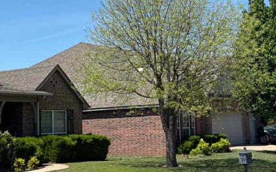 Photo of Martha D.'s yard after getting lawn care in Jenks, OK