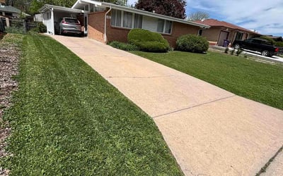 Photo of Ethan B.'s yard after getting lawn care in Prattville, AL