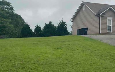Photo of Mark G.'s yard after getting lawn care in Cicero, NY