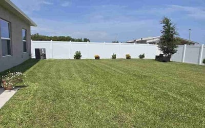 Photo of Charla R.'s yard after getting lawn care in Willoughby, OH