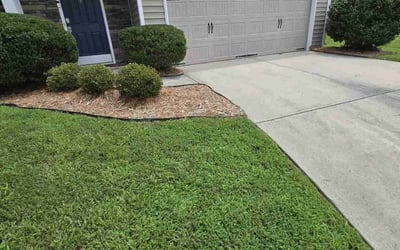 Photo of Jason S.'s yard after getting lawn care in Kernersville, NC