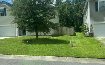 Photo of Arjun G.'s yard after getting lawn care in Buford, GA