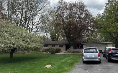 Photo of Mary C.'s yard after getting lawn care in Orion, MI