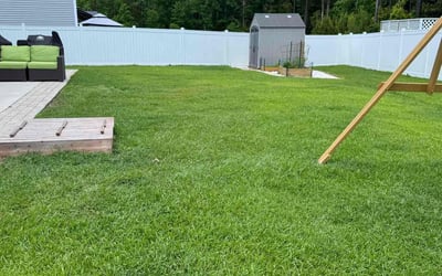 Photo of Aijaz D.'s yard after getting lawn care in Bluffton, SC