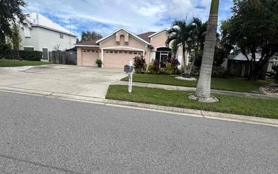 Photo of Tina P.'s yard after getting lawn care in Merritt Island, FL