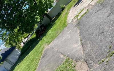 Photo of Allen H.'s yard after getting lawn care in Windsor Locks, CT