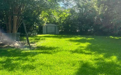 Photo of Shawn M.'s yard after getting lawn care in Peoria, IL