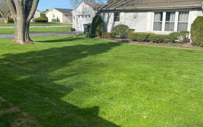 Photo of Sarah H.'s yard after getting lawn care in Valparaiso, IN