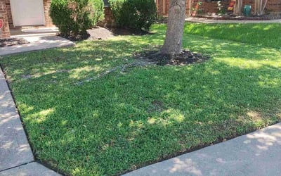 Photo of Kimberly M.'s yard after getting lawn care in Greenwood, IN