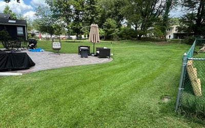 Photo of Brett K.'s yard after getting lawn care in Medford, NJ