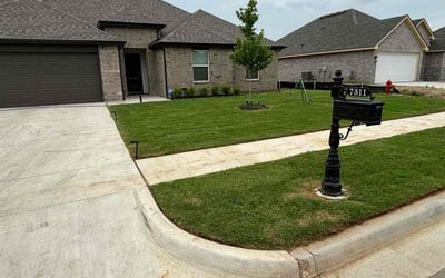Photo of Robert J.'s yard after getting lawn care in Broken Arrow, OK