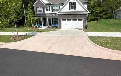 Photo of Josh S.'s yard after getting lawn care in Huntersville, NC
