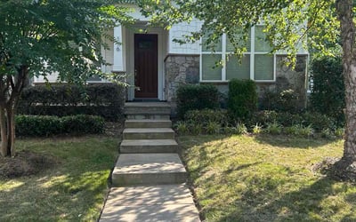 Photo of Kevin Y.'s yard after getting lawn care in Highland, IL