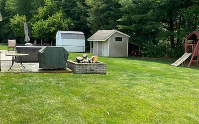 Photo of Juliana W.'s yard after getting lawn care in Camby, IN