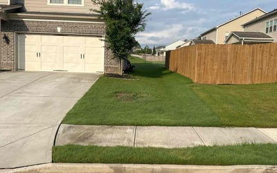 Photo of Eric J.'s yard after getting lawn care in Duluth, GA