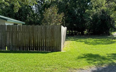 Photo of Jim B.'s yard after getting lawn care in Boerne, TX