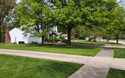 Photo of Samantha Y.'s yard after getting lawn care in Brecksville, OH