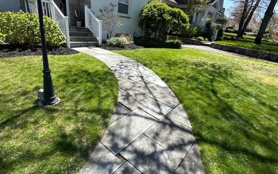 Photo of KAREN W.'s yard after getting lawn care in Greenwich, CT